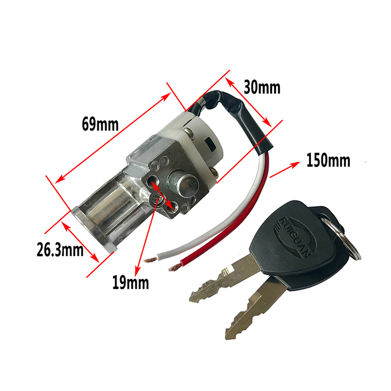 Electric Scooter Charger - Performance Battery Charger Mini Lock with