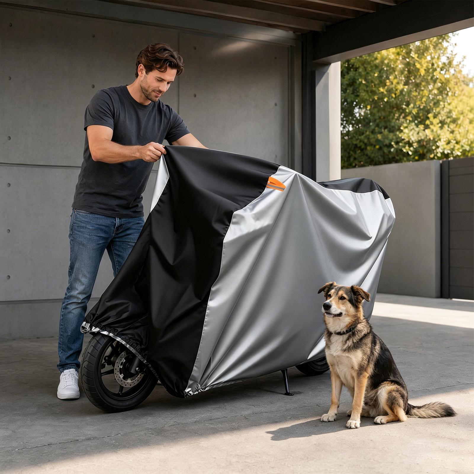 Electric Scooter Adults - Motorcycle Cover Waterproof Outdoor Waterproof Windproof