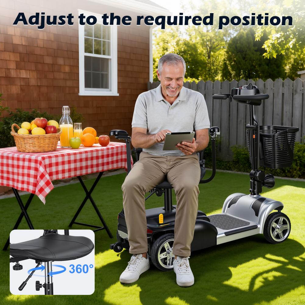 Mobility Scooter with LED Ligh - Electric Scooter Adults review and price