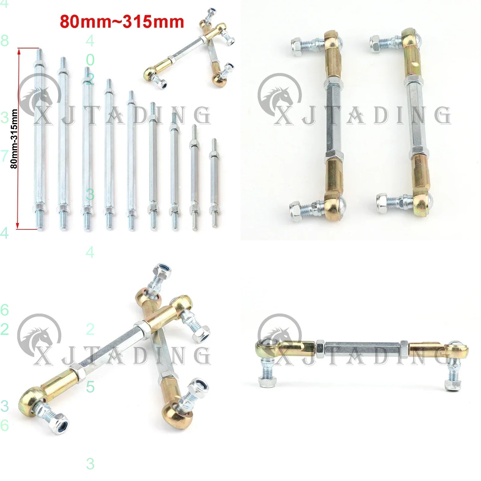 80mm-315mm M8 Steering Tie Rod - Kids Electric Scooter review and price