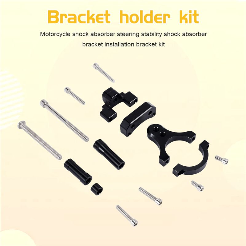 WF-Cnc Motorcycle Damper Steer - Steering Damper Stabilizer Kit Cnc review and price