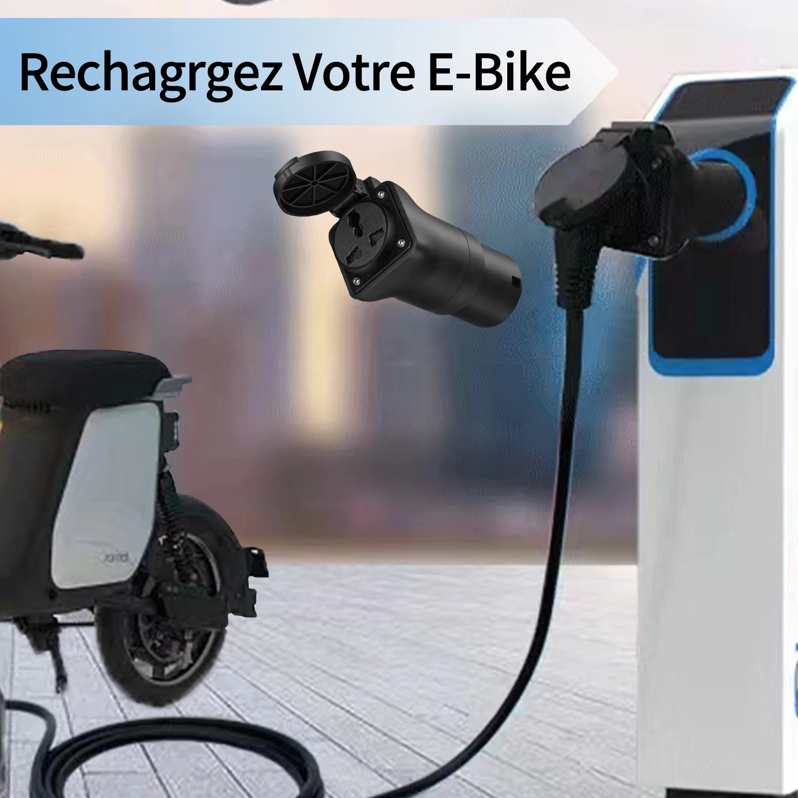 Type2 EV Charger Adapter EVSE  - Electric Scooter Charger review and price