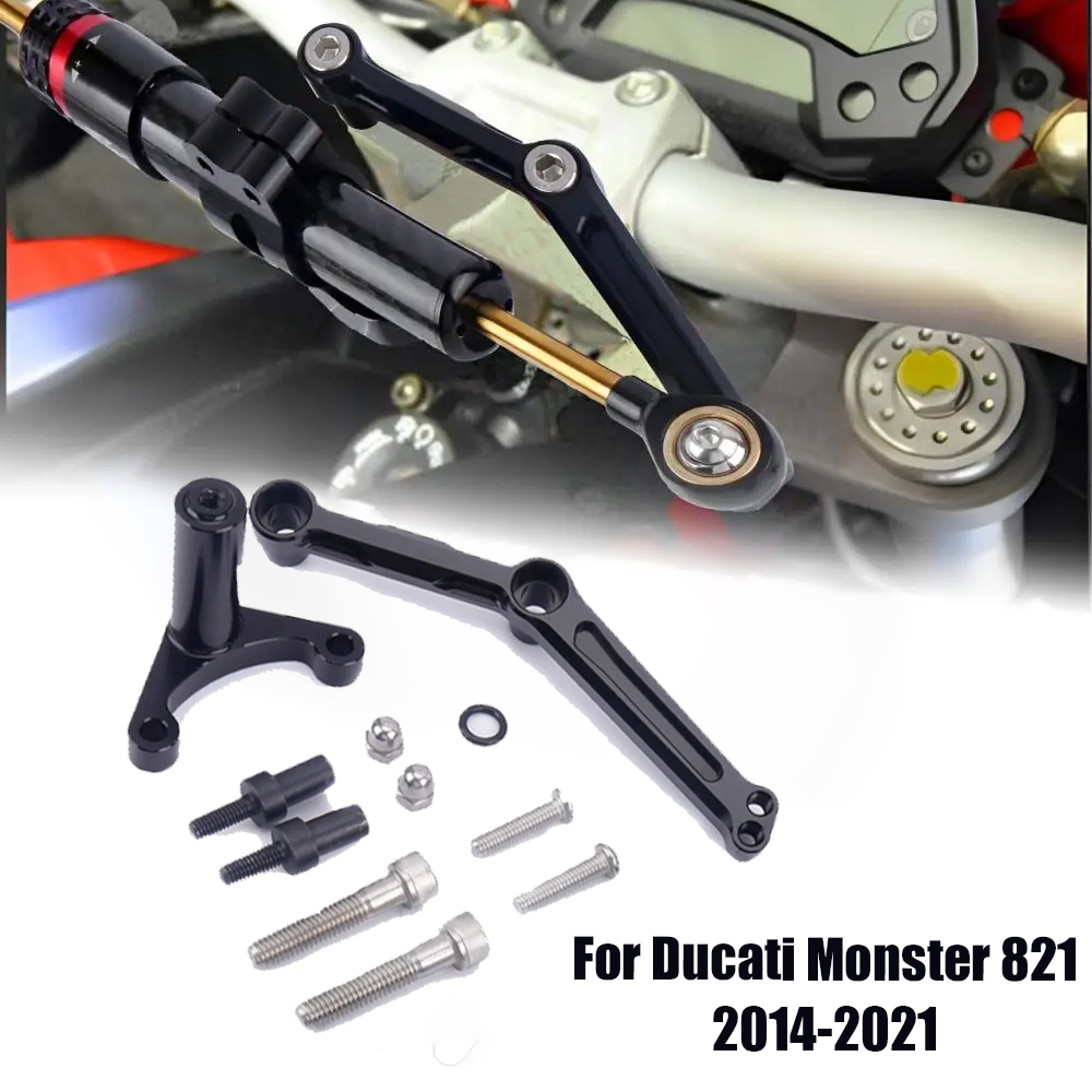 Motorcycle Accessory CNC  Damp - Steering Damper Stabilizer Kit Cnc review and price