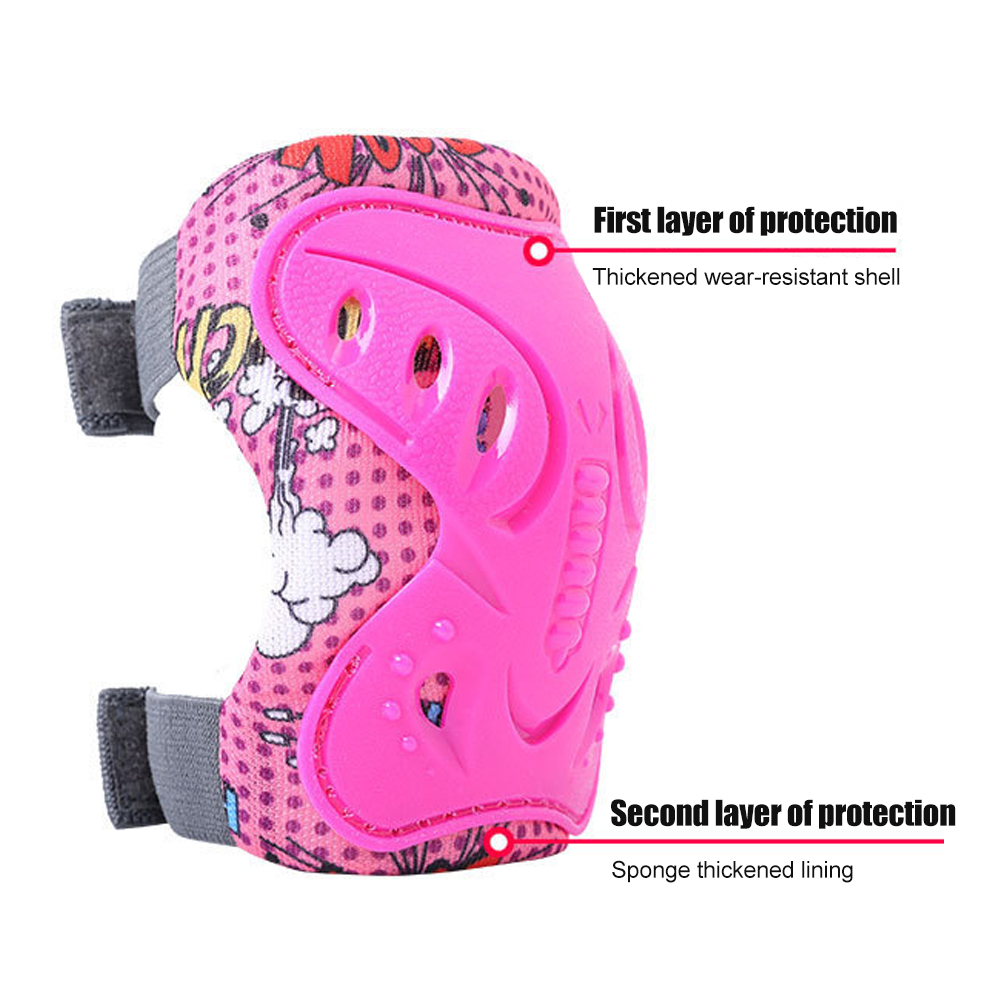 6Pcs Kids 3-12 Years Knee Elbo - Scooter Helmet Set review and price
