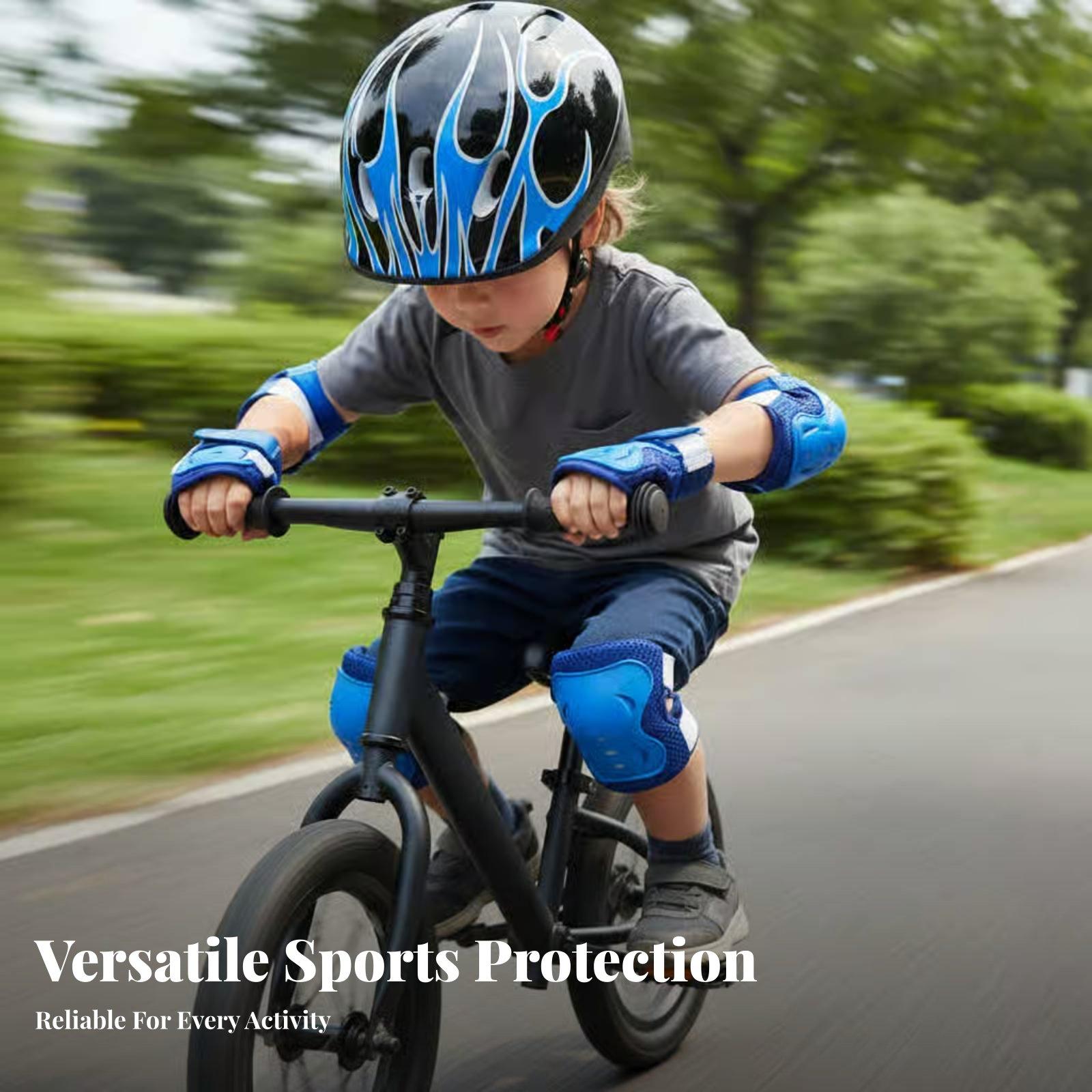 Kids Helmet and Knee Elbow Wri - Scooter Helmet Set review and price
