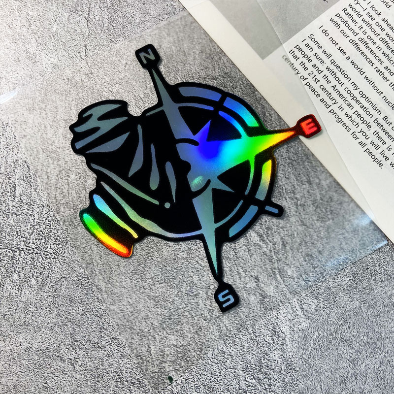 1PC Compass Pattern Vinyl Stic - Scooter Helmet Set review and price